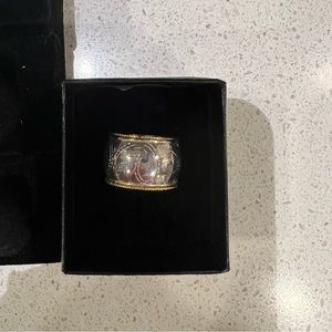 NIB - Sterling Silver etched ring